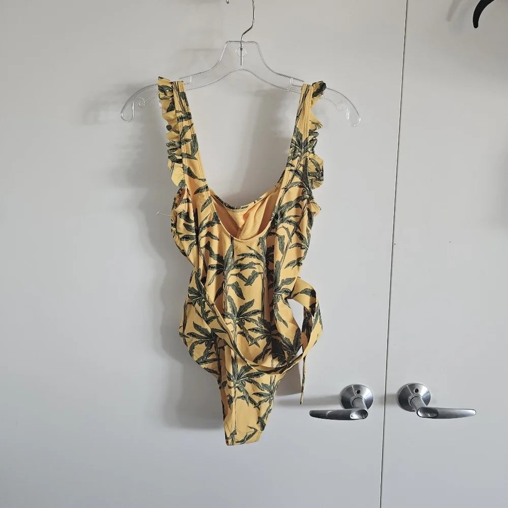 Aguabendita Target Palm Print one piece swimsuit - Picture 5 of 5